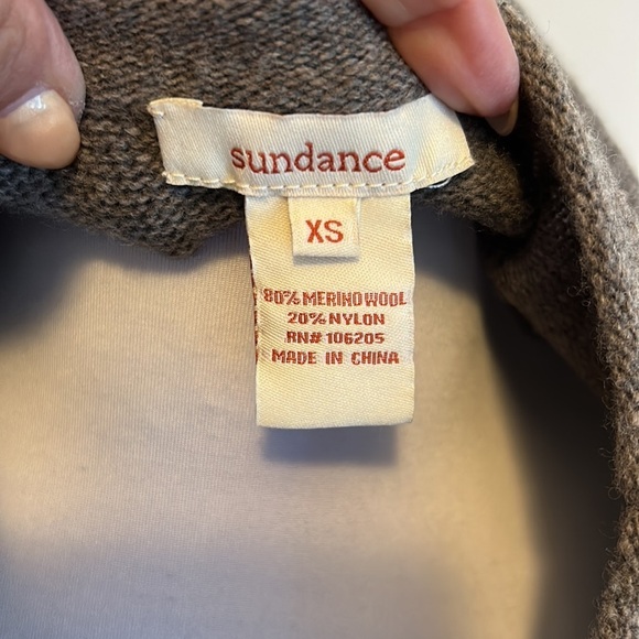 Sundance Merino Wool Sweater Tunic Dress - Picture 7 of 8